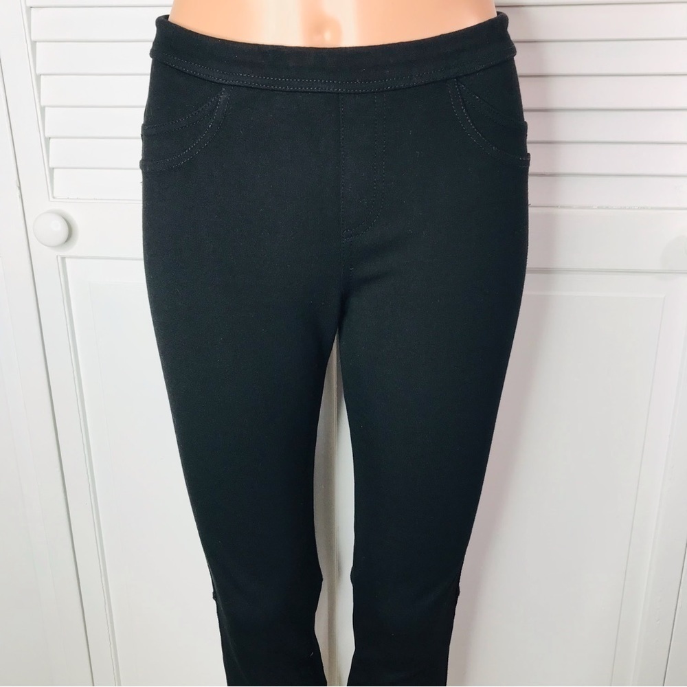 SANCTUARY Black Pull On Pants Size Medium - Picture 2 of 8